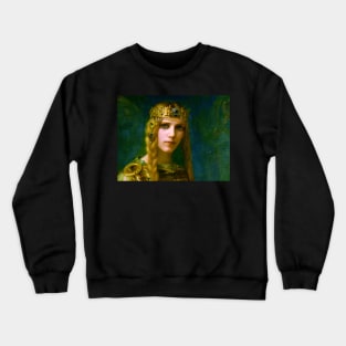 Isolde Irish Princess, 1911, Gaston Bussiere Crewneck Sweatshirt